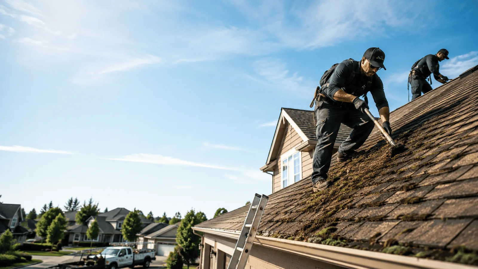 Roof Moss Removal in Wisner, LA near me